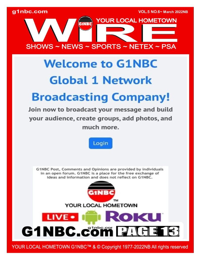 G1NBC WiRE MARCH 2022NB